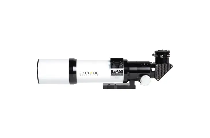 Explore Scientific ED 80 Classic White Essential Series Triplet Refractor Telescope ES-ED0806-02 w/ Free S&H - view 3